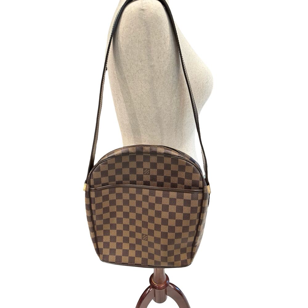 Louis Vuitton Damier Ebene Ipanema GM Shoulder Bag - Picture 2 of 16
